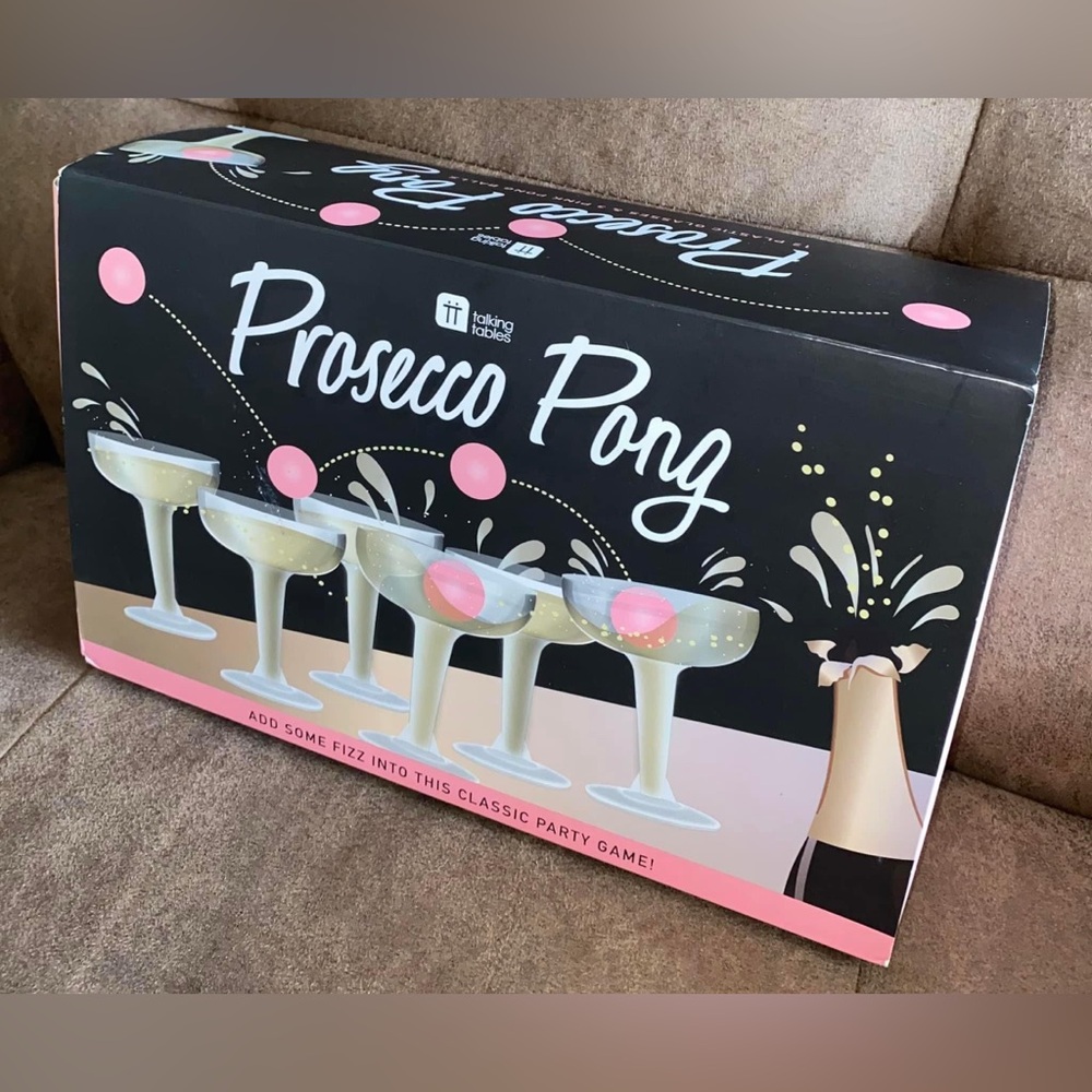 Prosecco Pong Party Game Set